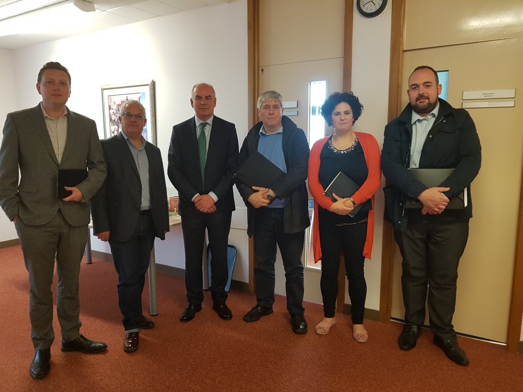 A SDLP delegation met with the Chief Executive of the Belfast Trust, Mr Martin Dillon.