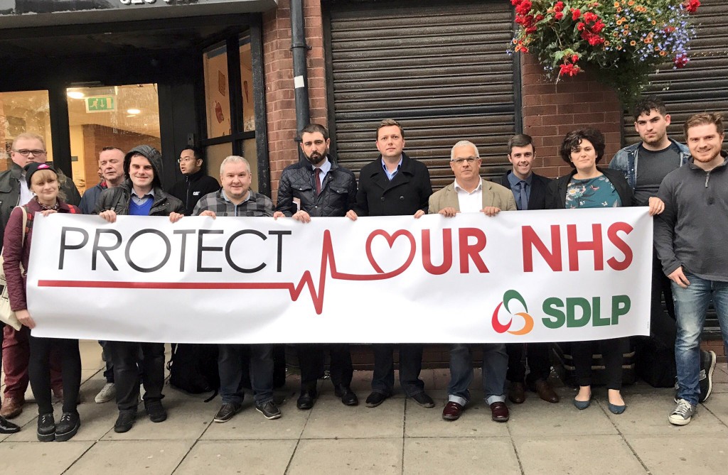 The SDLP have been attending the public consultation meetings to voice our concern and opposition to these cuts.